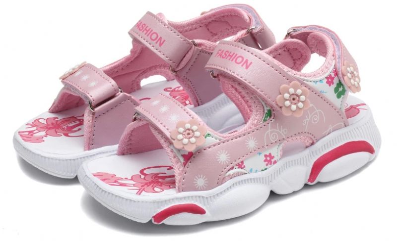 Triny Meisjes Casual Sandaal - Roze