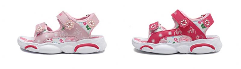 Triny Meisjes Casual Sandaal - Roze