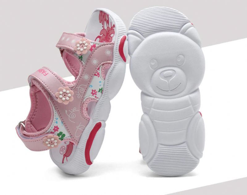 Triny Meisjes Casual Sandaal - Roze