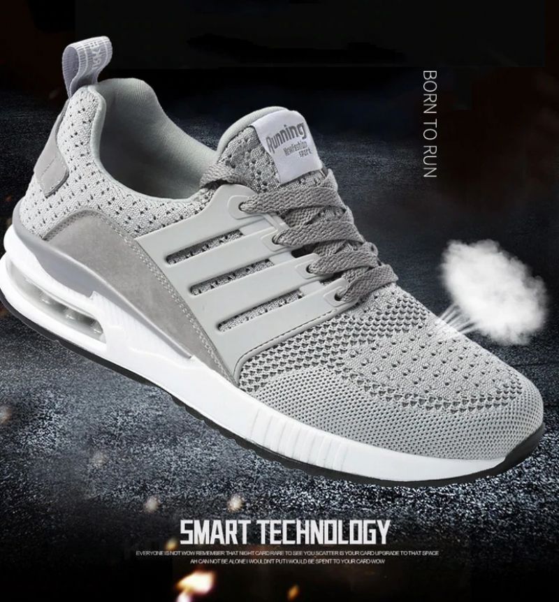 Trivial Unisex Ademende Sneaker - Zwart
