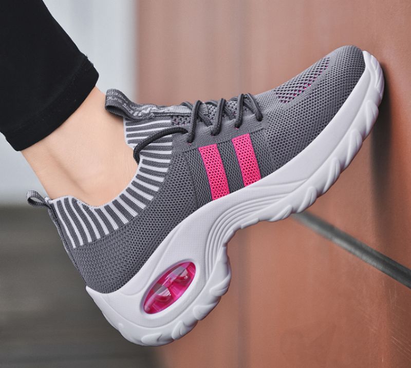 Trixie Dames Sneaker Zwarte Schoenen - Zwart