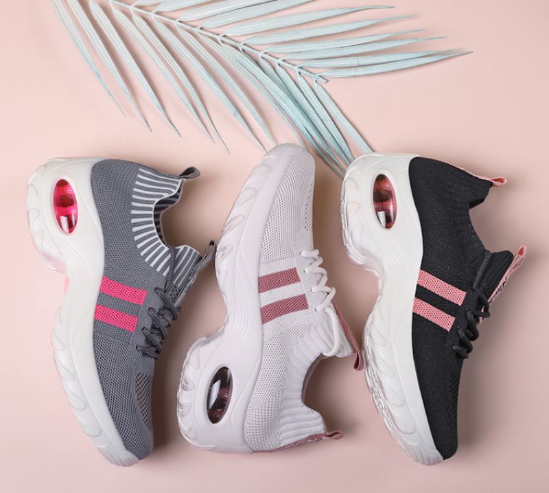 Trixie Dames Sneaker Zwarte Schoenen - Zwart