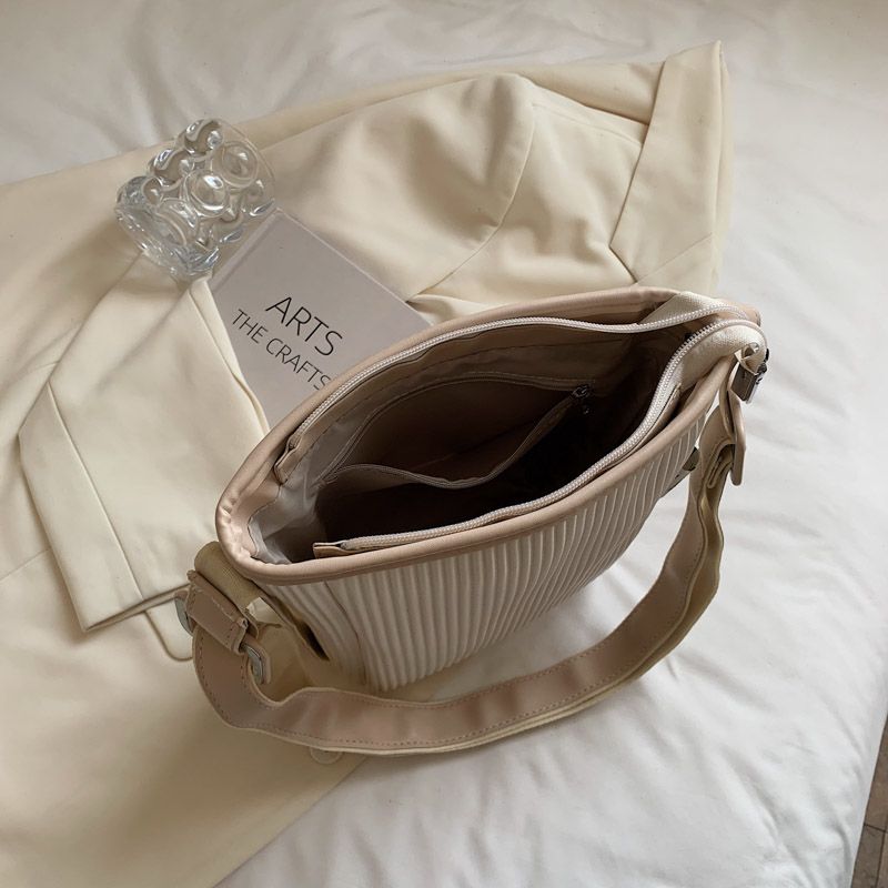 Trixy Dames Reis Schouder Handtas - Horizontaal Khaki