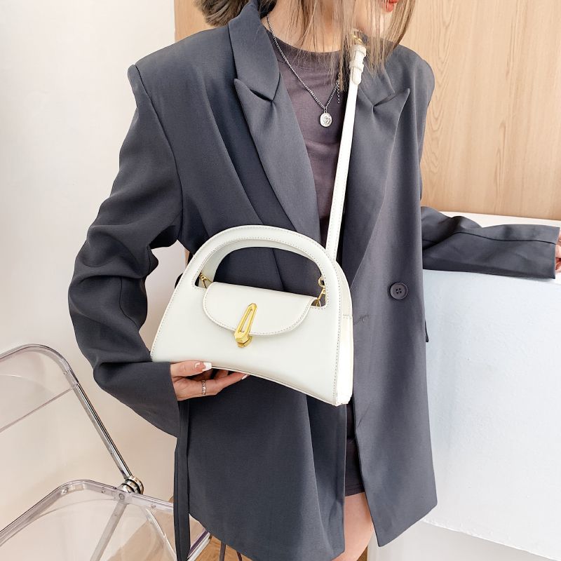 Trixzy Dames Kleine Designer Leren Handtas - Blauw