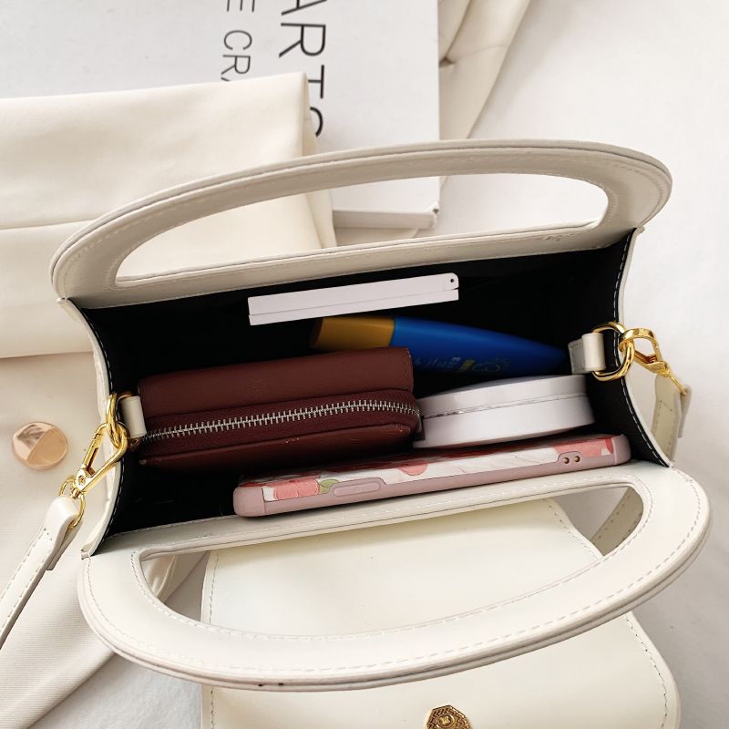 Trixzy Dames Kleine Designer Leren Handtas - Blauw