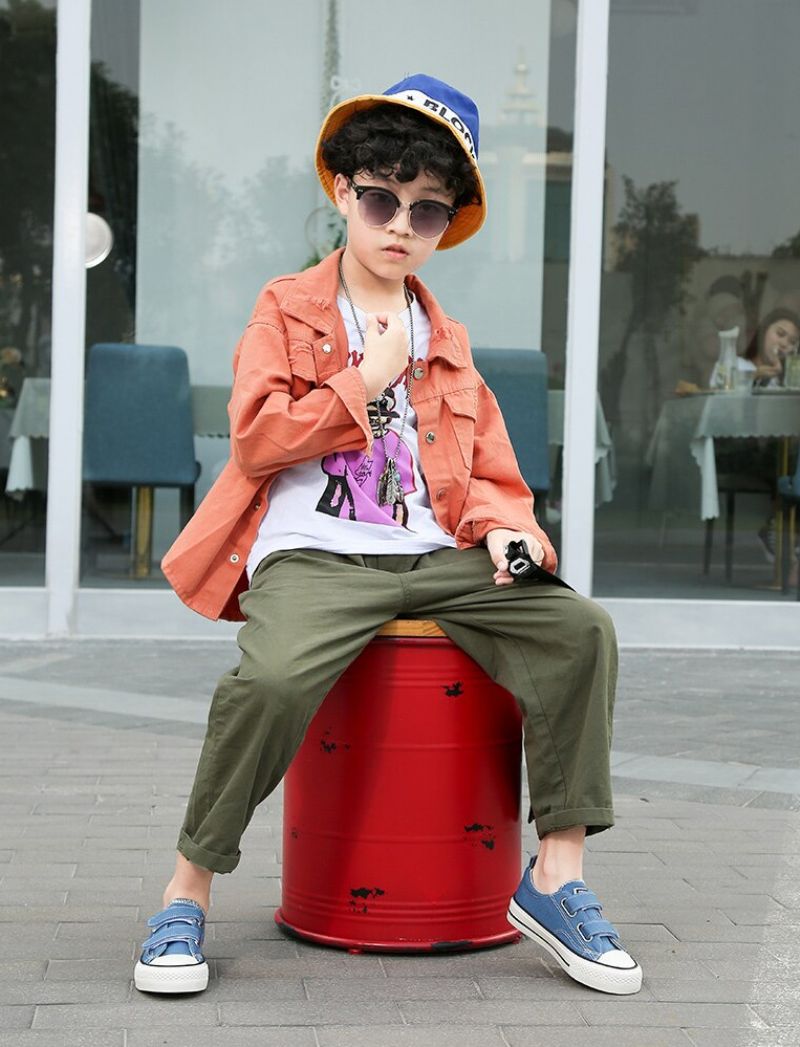 Tudux Unisex Casual Sneaker Voor Kinderen - Blauw