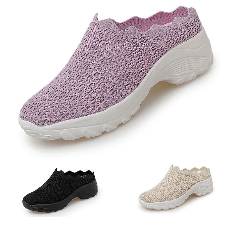 Tula Dames Muiltjes Schoenen - Zwart