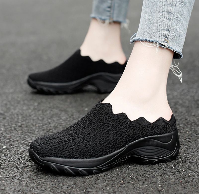 Tula Dames Muiltjes Schoenen - Zwart