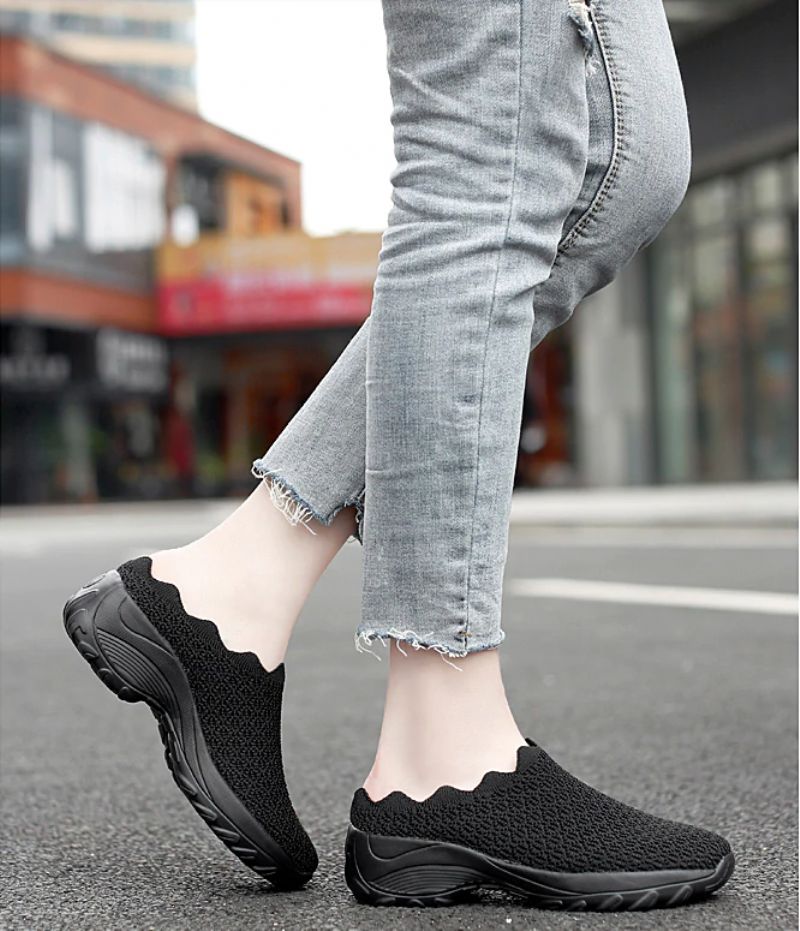 Tula Dames Muiltjes Schoenen - Zwart