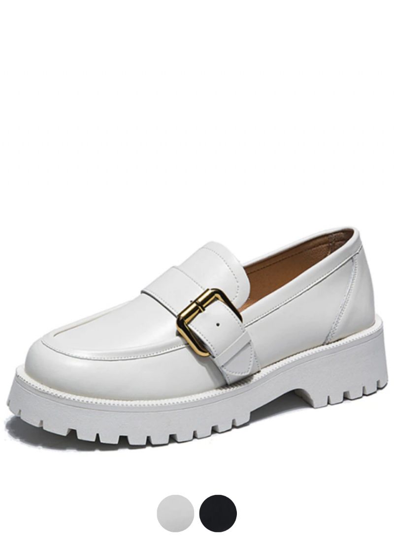 Tula Dames Platform Slip-on Loafer Schoenen