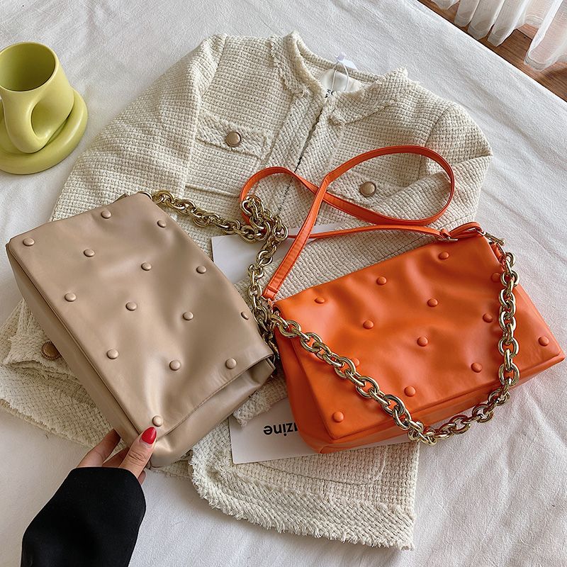 Tulia Dames Ketting Leren Luxe Designer Crossbody Handtas - Zwart