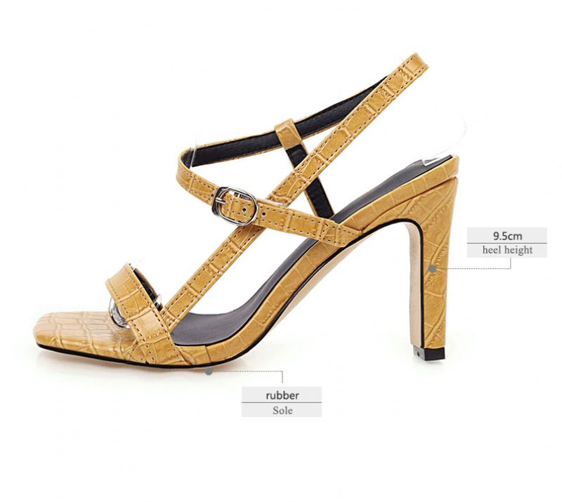 Tuna Sandalen - Geel
