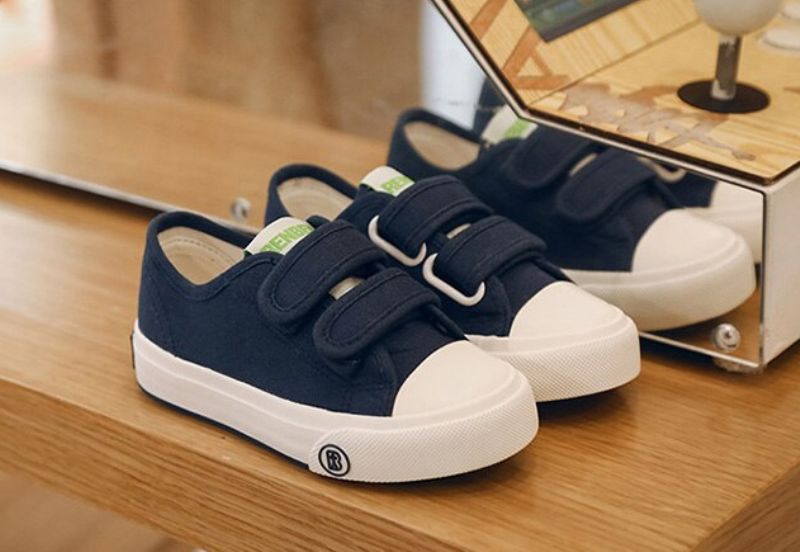 Turizo Unisex Kinderen Casual Sneaker - Marineblauw