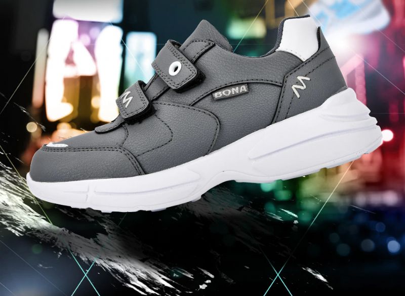 Turman Unisex Kinder Hardloopschoenen - Zwart