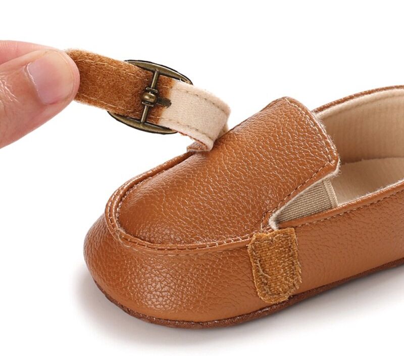 Ulises Baby Jongens Loafer Dress Schoenen - Bruin