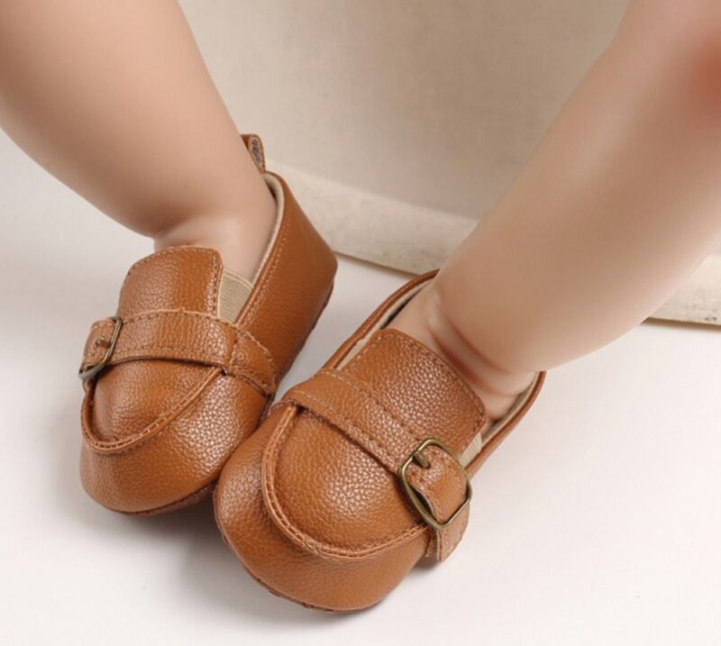 Ulises Baby Jongens Loafer Dress Schoenen - Bruin