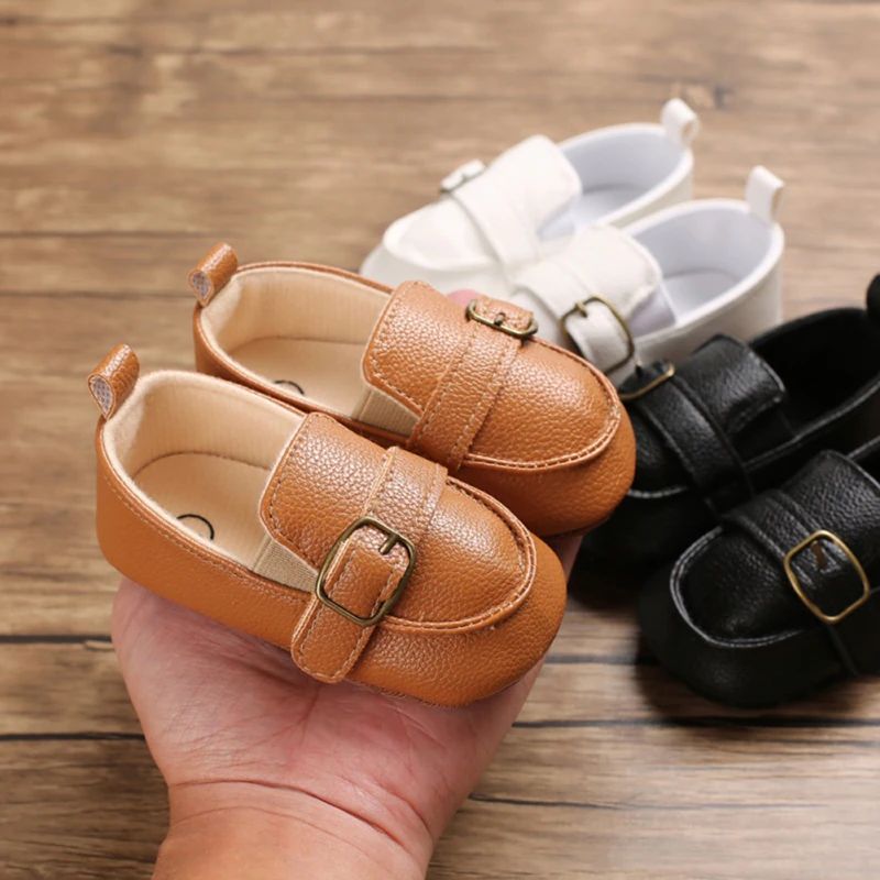 Ulises Baby Jongens Loafer Dress Schoenen - Bruin