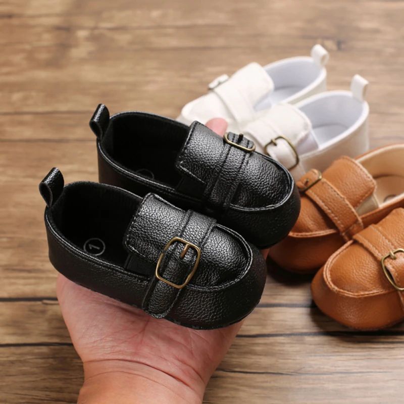 Ulises Baby Jongens Loafer Dress Schoenen - Bruin