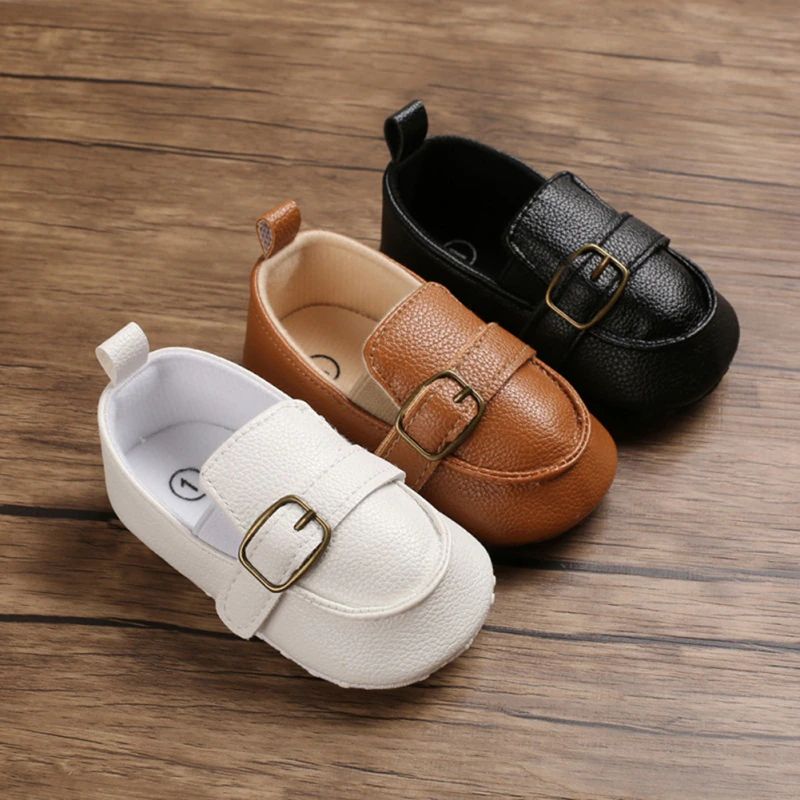 Ulises Baby Jongens Loafer Dress Schoenen - Bruin