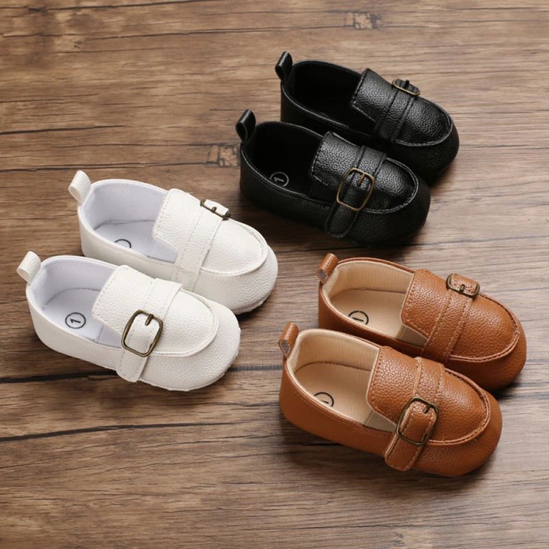 Ulises Baby Jongens Loafer Dress Schoenen - Bruin