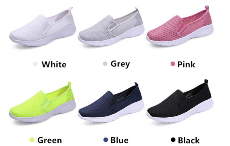 Umai Dames Blauwe Slip-on Schoenen - Marineblauw