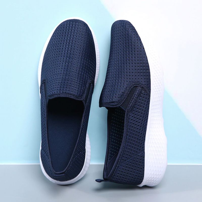 Umai Dames Blauwe Slip-on Schoenen - Marineblauw