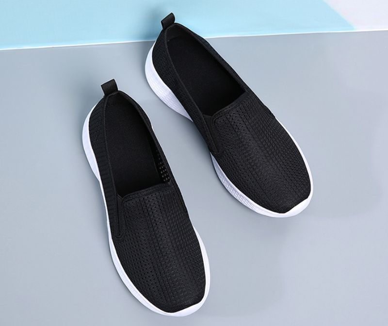 Umai Dames Blauwe Slip-on Schoenen - Marineblauw