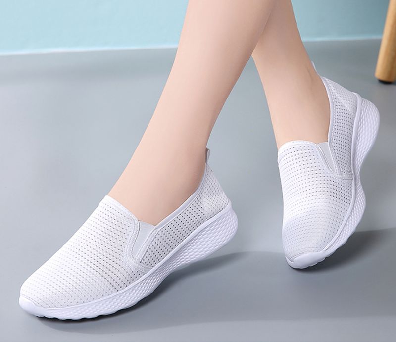 Umai Dames Blauwe Slip-on Schoenen - Marineblauw