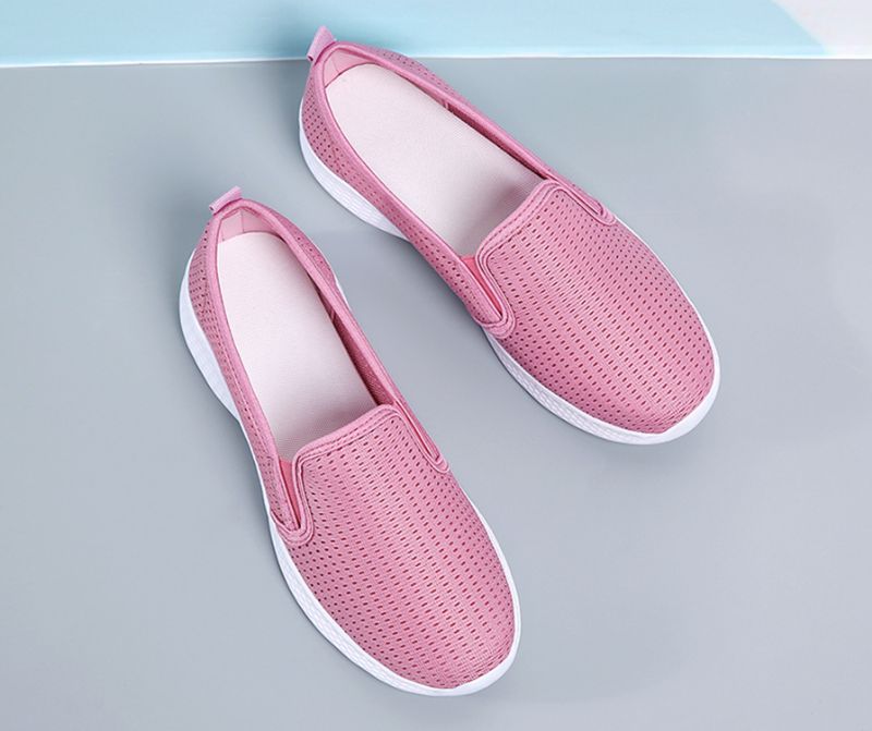 Umai Dames Blauwe Slip-on Schoenen - Marineblauw
