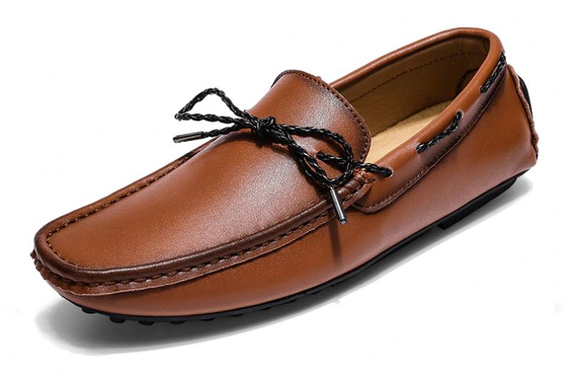 Unax Heren Loafers Casual Schoenen - Bruin
