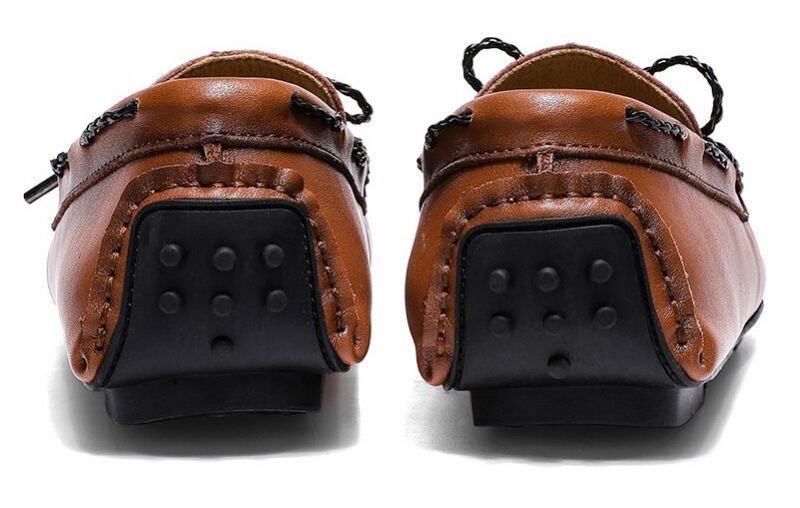 Unax Heren Loafers Casual Schoenen - Bruin