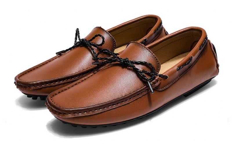 Unax Heren Loafers Casual Schoenen - Bruin