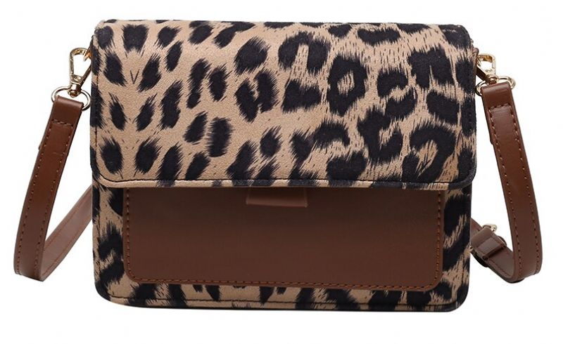 Urrieta Dames Leren Flap Crossbody Handtas - Bruin