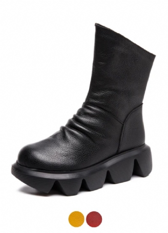 Ursula Dames Platform Enkellaarsjes