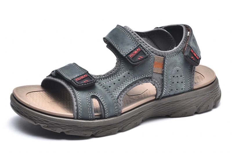 Usher Heren Zomer Sandalen - Grijs