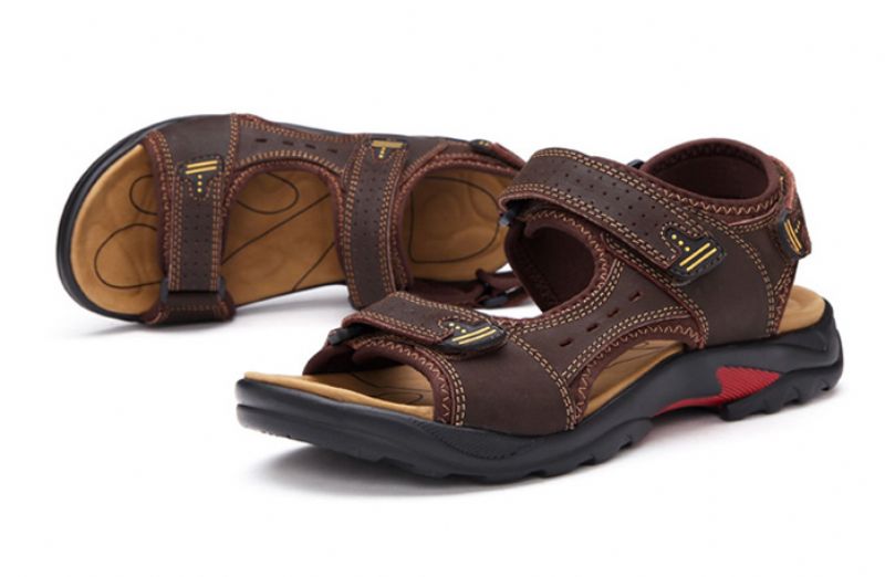 Uvensio Heren Outdoor Sandaal - Koffie