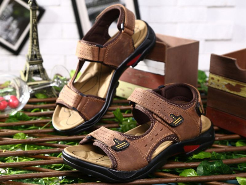 Uvensio Heren Outdoor Sandaal - Koffie