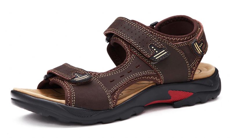 Uvensio Heren Outdoor Sandaal - Koffie
