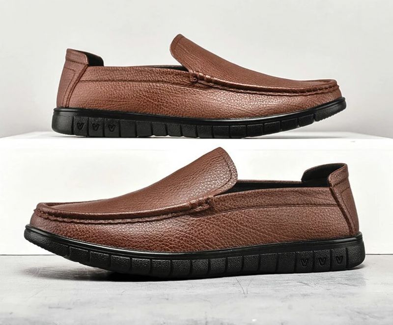 Valderrama Heren Loafer Casual Schoenen - Bruin