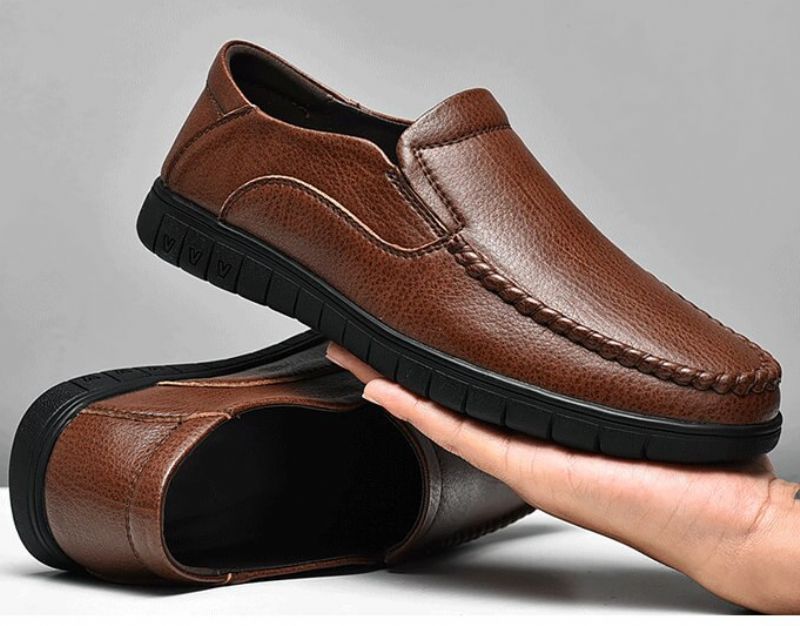 Valderrama Heren Loafer Casual Schoenen - Bruin