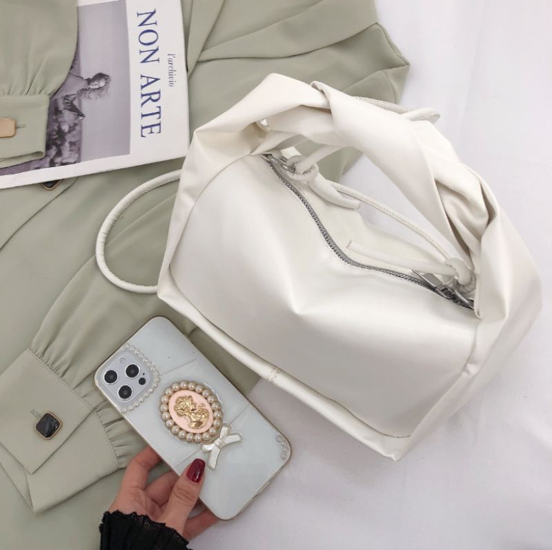 Valdes Dames Kleine Leren Crossbody Handtas - Paars