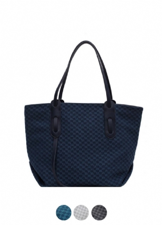 Valenty Dames Grote Stoffen Schouder Handtas