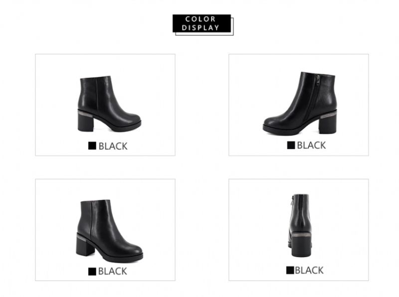 Valenza Booties Enkellengte - Zwart