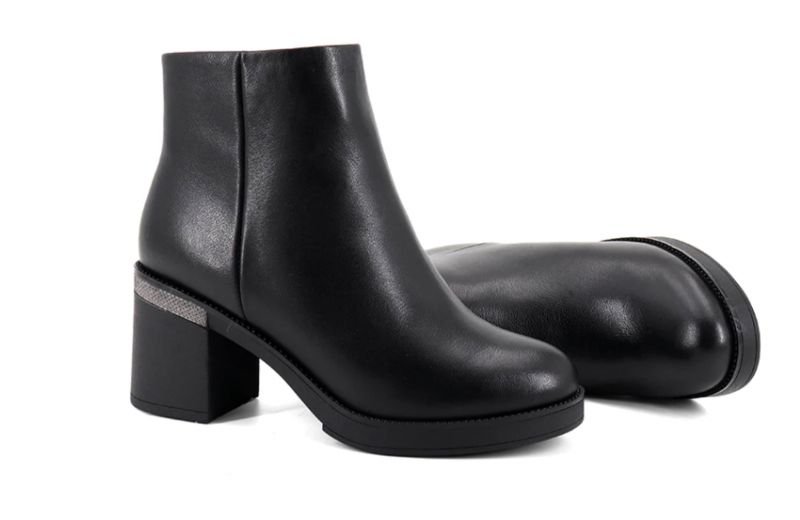 Valenza Booties Enkellengte - Zwart