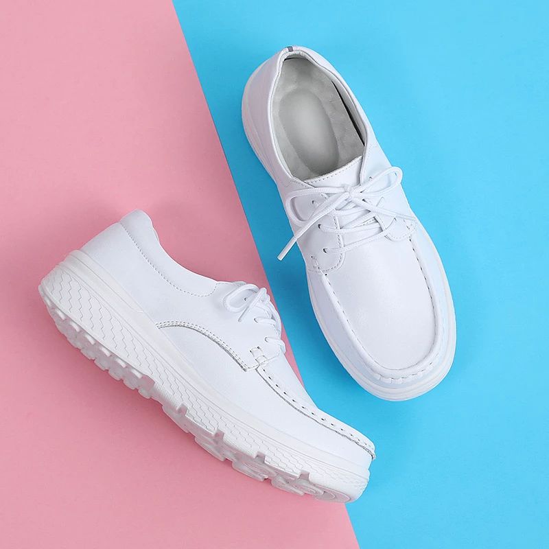 Valeska Dames Loafer Schoenen - Wit