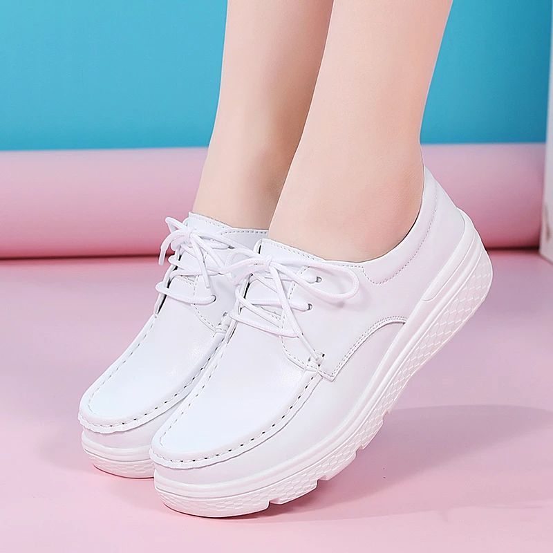 Valeska Dames Loafer Schoenen - Wit