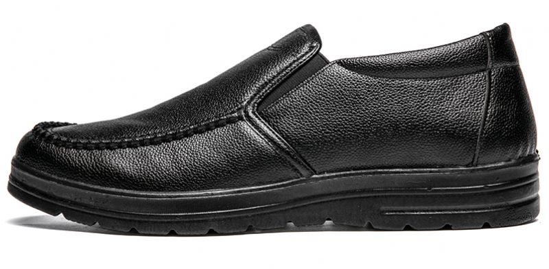 Valle Heren Loafers Dress Schoenen - Zwart