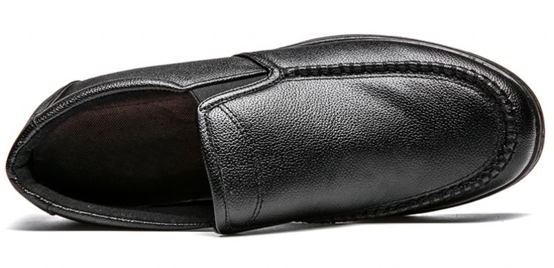 Valle Heren Loafers Dress Schoenen - Zwart