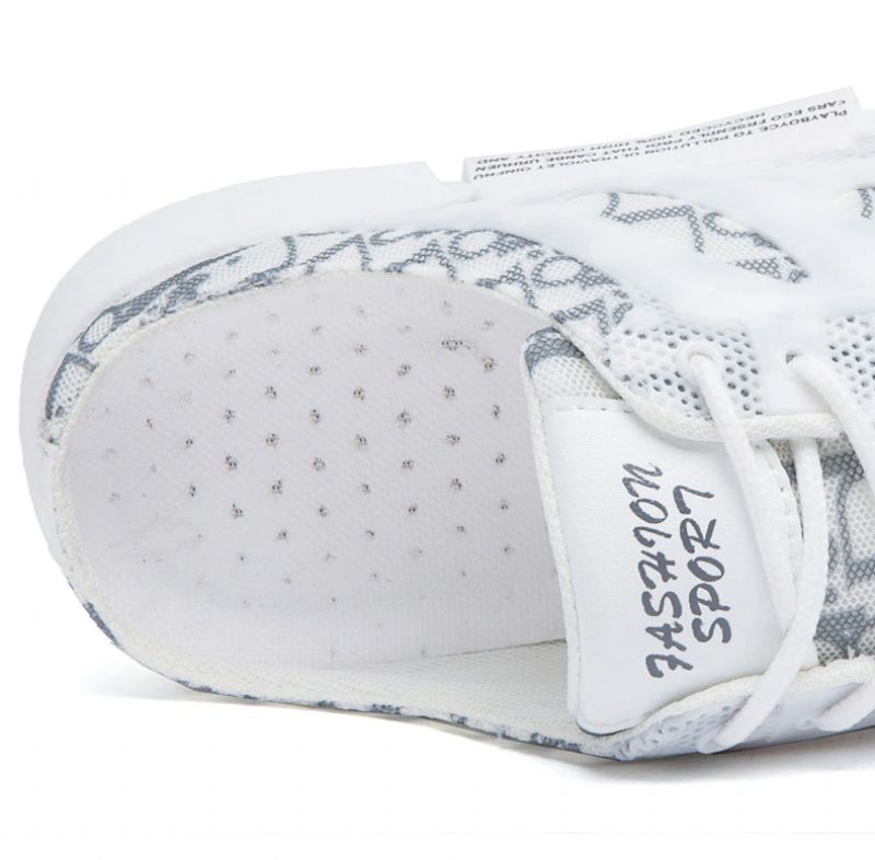 Valles Heren Mules Casual Sneakers - Wit