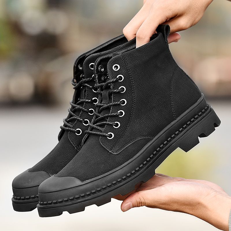 Vally Heren Casual Laarzen - Zwart